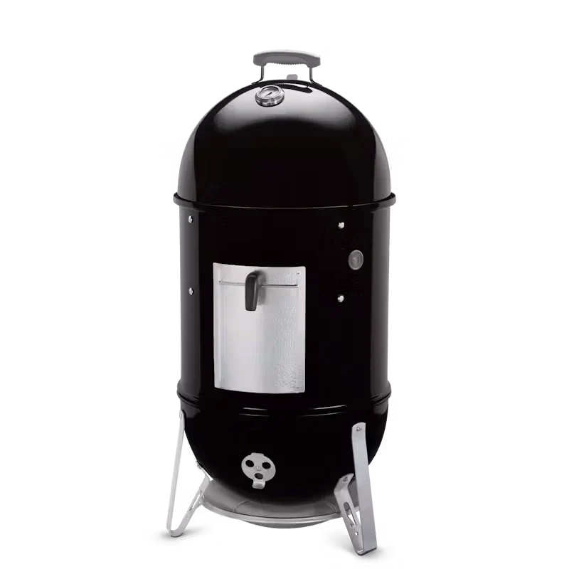 721001A_1800x1800-Rev2 Weber Smokey Mountain 47cm BBQ Cooker Smoker with Cover - Image 1
