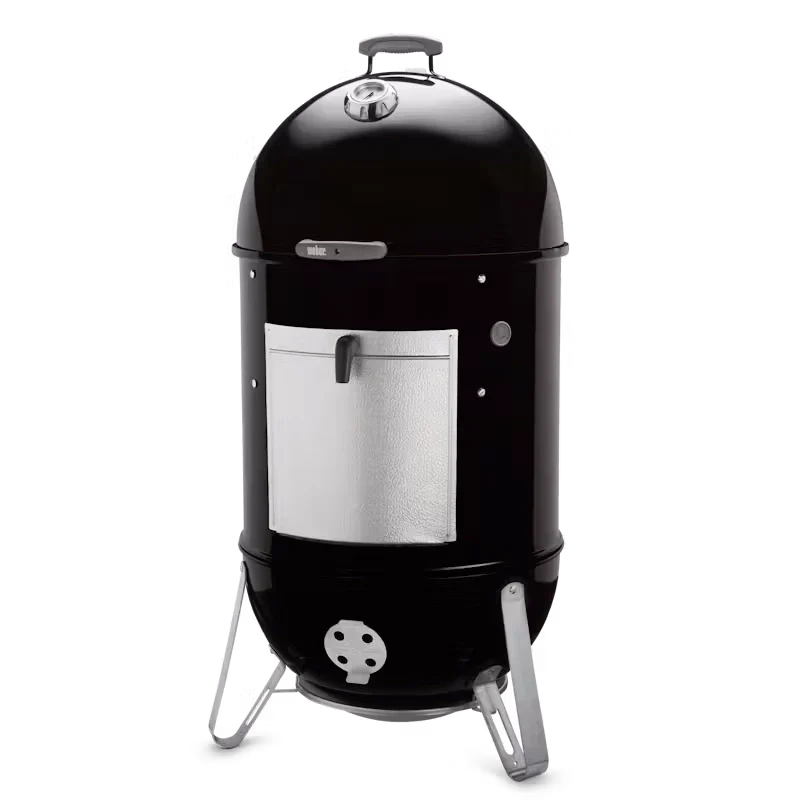 731001A_1800x1800-Rev2 Weber Smokey Mountain 57cm BBQ Cooker Smoker with Cover - Image 1
