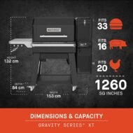 Masterbuilt Gravity Series XT Digital Charcoal BBQ Grill & Smoker - Image 4